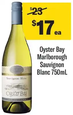 Coles Oyster Bay Marlborough Sauvignon Blanc offer