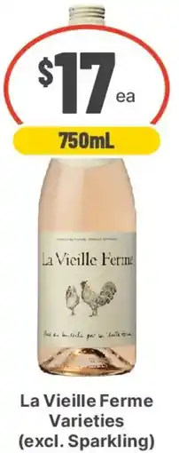 IGA Liquor La Vieille Ferme Varieties (excl. Sparkling) offer
