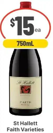 IGA Liquor St Hallett Faith Varieties offer