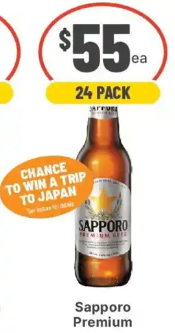 IGA Liquor Sapporo Premium offer