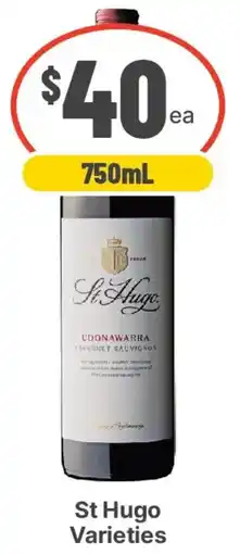 IGA Liquor St Hugo Varieties offer