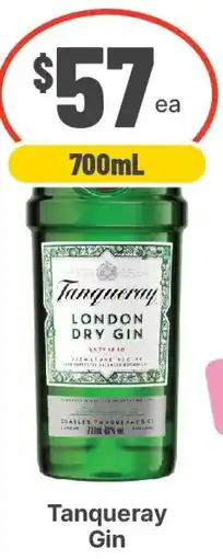 IGA Liquor Tanqueray Gin offer
