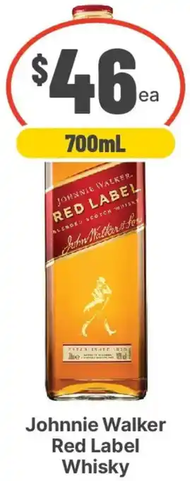 Johnnie Walker Red Label Whisky