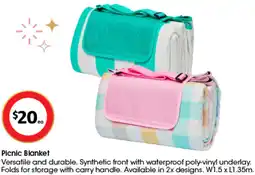 Coles Picnic Blanket offer