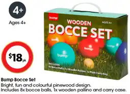 Coles Bump Bocce Set offer