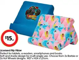 Coles Licensed Flip Pillow offer