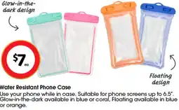 Coles Water Resistant Phone Case offer