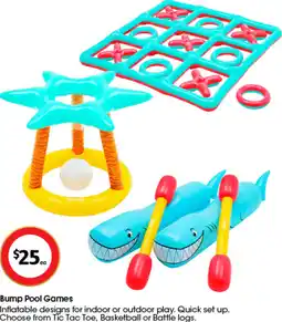 Coles Bump Pool Games offer