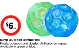 Coles Bump led water skimmer ball offer