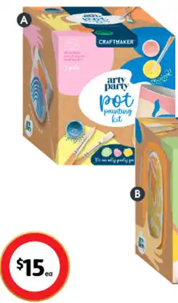Coles A. Pot Painting Kit offer
