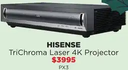 Bing Lee Hisense trichroma laser 4k projector offer