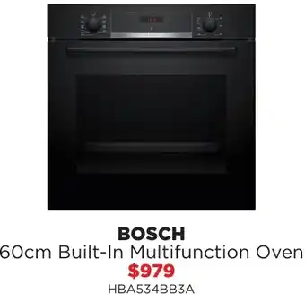 Bosch Built-In Multifunction Oven