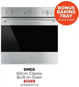 Bing Lee Smeg classic built-in oven offer