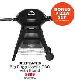 Bing Lee Beefeater Big Bugg Mobile BBQ with Stand offer