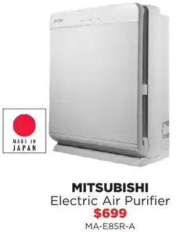 Bing Lee Mitsubishi electric air purifier offer