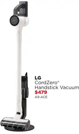 Bing Lee Lg cordzero handstick vacuum offer
