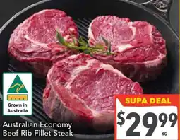 Ritchies Australian Economy Beef Rib Fillet Steak offer