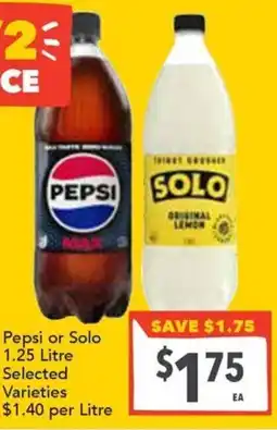 Ritchies Pepsi or Solo offer