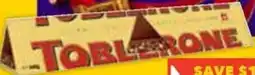 Ritchies Toblerone Chocolate offer