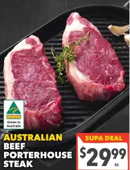 Ritchies Australian beef porterhouse steak offer