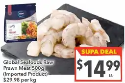 Ritchies Global Seafoods Raw Prawn Meat offer