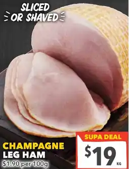 Ritchies Champagne leg ham offer