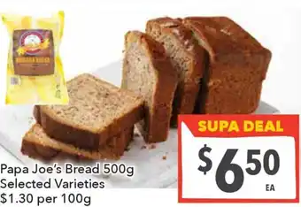 Ritchies Papa Joe's Bread offer