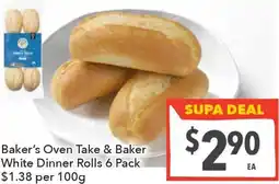 Ritchies Baker's Oven Take & Baker White Dinner Rolls offer