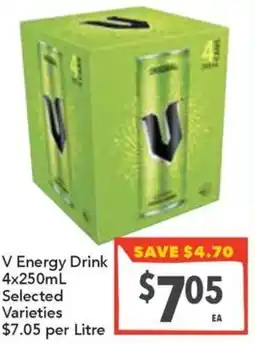 Ritchies V Energy Drink offer