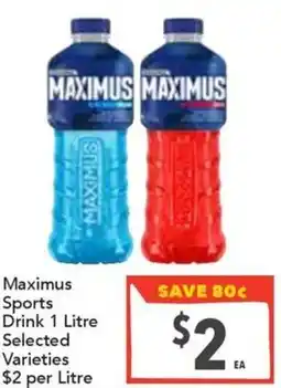 Ritchies Maximus Sports Drink offer