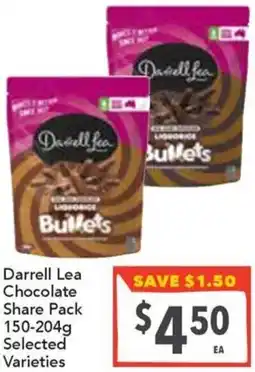 Ritchies Darrell Lea Chocolate Share Pack offer