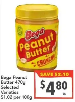 Ritchies Bega Peanut Butter offer