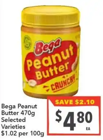 Ritchies Bega Peanut Butter offer