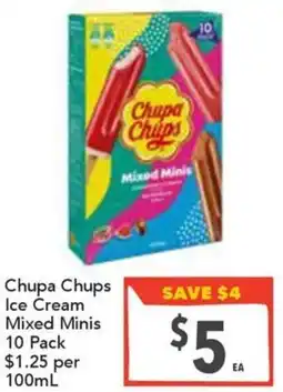 Ritchies Chupa Chups Ice Cream Mixed Minis offer