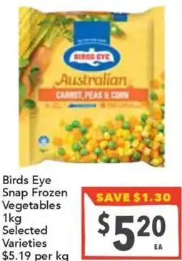 Ritchies Birds Eye Snap Frozen Vegetables offer