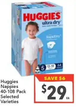 Ritchies Huggies Nappies offer