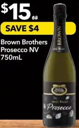 Ritchies Brown Brothers Prosecco NV offer