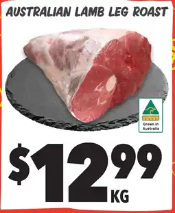 Ritchies Australian lamb leg roast offer