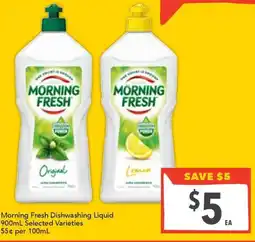 Ritchies Morning Fresh Dishwashing Liquid offer