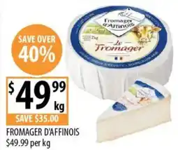 Supabarn Fromager d'affinois offer