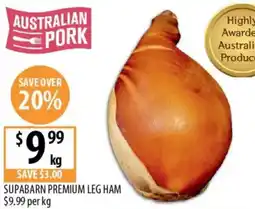 Supabarn Supabarn premium leg ham offer