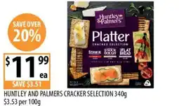 Supabarn Huntley and palmers cracker selection offer