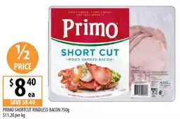 Supabarn Primo shortcut rindless bacon offer