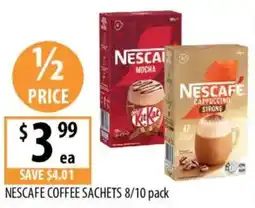 Supabarn Nescafe coffee sachets offer