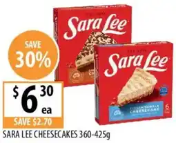 Supabarn Sara lee cheesecakes offer