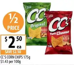 Supabarn Cc's corn chips offer