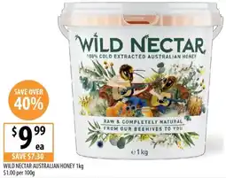 Supabarn Wild nectar australian honey offer
