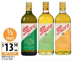 Supabarn Moro olive oil offer
