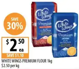 Supabarn White wings premium flour offer