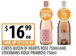 Supabarn Curtis queen of hearts rose and stockmans ridge primrose offer
